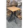 Image 1 : RATANA SEATTLE COUNTER PATIO TABLE BASE WITH APPROXIMATELY 24"X24" TABLE TOP
