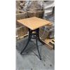 Image 1 : RATANA SEATTLE COUNTER PATIO TABLE BASE WITH APPROXIMATELY 24"X24" TABLE TOP
