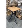 Image 1 : RATANA SEATTLE COUNTER PATIO TABLE BASE WITH APPROXIMATELY 24"X24" TABLE TOP