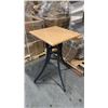 Image 1 : RATANA SEATTLE COUNTER PATIO TABLE BASE WITH APPROXIMATELY 24"X24" TABLE TOP