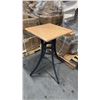 Image 1 : RATANA SEATTLE COUNTER PATIO TABLE BASE WITH APPROXIMATELY 24"X24" TABLE TOP
