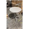 Image 1 : RATANA GREY PATIO SIDE TABLE APPROXIMATELY 24" ROUND