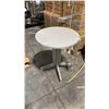 Image 1 : RATANA GREY PATIO SIDE TABLE APPROXIMATELY 24" ROUND