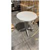 Image 1 : RATANA GREY PATIO SIDE TABLE APPROXIMATELY 24" ROUND