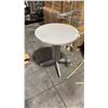 Image 1 : RATANA GREY PATIO SIDE TABLE APPROXIMATELY 24" ROUND