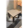 Image 1 : RATANA MONTREAL END TABLE BASE WITH 23" X 23" TABLE TOP