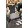 Image 1 : PATIO FLARE BLACK/GREY MUSKOKA PATIO CHAIR