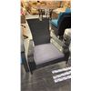 Image 1 : PATIO FLARE BLACK/GREY MUSKOKA PATIO CHAIR