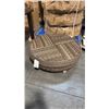 Image 1 : RATANA HILLSBORO SECTIONAL 40" ROUND COFFEE TABLE/OTTOMAN