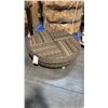 Image 1 : RATANA HILLSBORO SECTIONAL 40" ROUND COFFEE TABLE/OTTOMAN