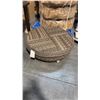 Image 1 : RATANA HILLSBORO SECTIONAL 40" ROUND COFFEE TABLE/OTTOMAN