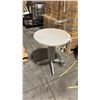 Image 1 : RATANA GREY PATIO SIDE TABLE APPROXIMATELY 24" ROUND