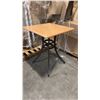 Image 1 : RATANA SEATTLE COUNTER PATIO TABLE BASE WITH APPROXIMATELY 31"X31" TABLE TOP