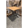 Image 1 : RATANA SEATTLE COUNTER PATIO TABLE BASE WITH APPROXIMATELY 31"X31" TABLE TOP