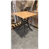 Image 1 : RATANA SEATTLE COUNTER PATIO TABLE BASE WITH APPROXIMATELY 31"X31" TABLE TOP