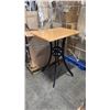 Image 1 : RATANA SEATTLE BAR PATIO TABLE BASE WITH APPROXIMATELY 31"X24" TABLE TOP