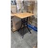 Image 1 : RATANA SEATTLE BAR PATIO TABLE BASE WITH APPROXIMATELY 31"X24" TABLE TOP