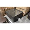 Image 1 : RATANA 39"X39" GLASS TOP PATIO END TABLE