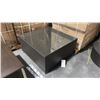 Image 1 : RATANA 39"X39" GLASS TOP PATIO END TABLE