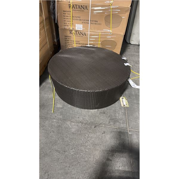 RATANA 39" ROUND PATIO END TABLE