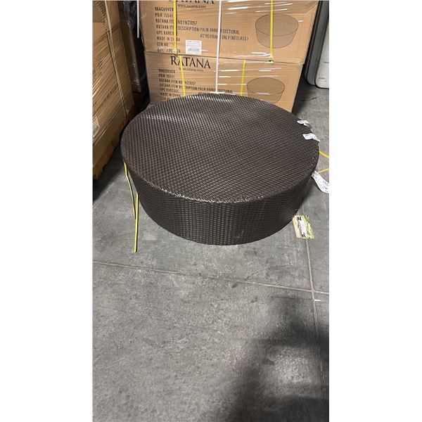 RATANA 39" ROUND PATIO END TABLE