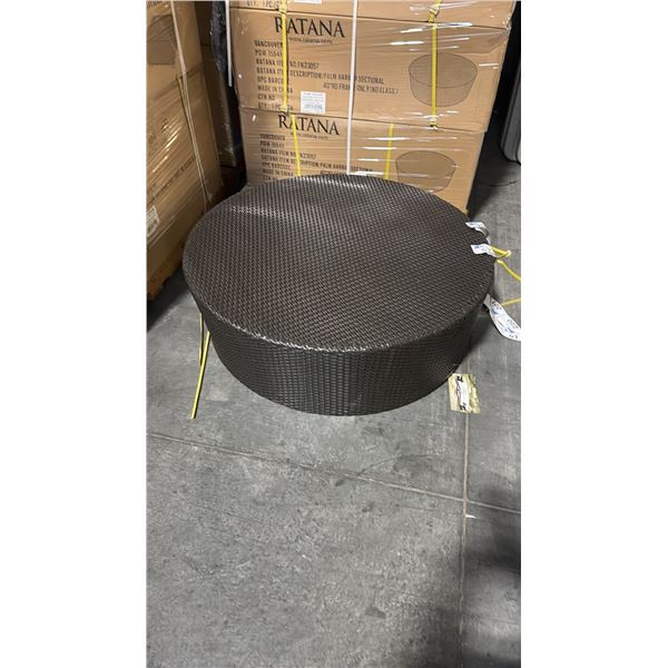 RATANA 39" ROUND PATIO END TABLE