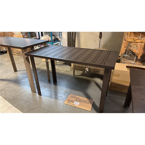 RATANA LIMO METAL PATIO BAR TABLE (30" X 60")