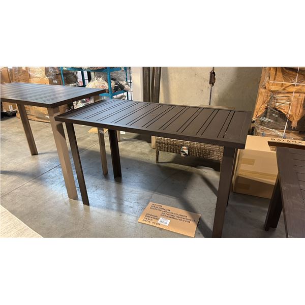 RATANA LIMO METAL PATIO BAR TABLE (30" X 60")