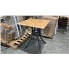 Image 1 : RATANA SEATTLE COUNTER PATIO TABLE BASE WITH APPROXIMATELY 31"X31" TABLE TOP