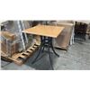 Image 1 : RATANA SEATTLE COUNTER PATIO TABLE BASE WITH APPROXIMATELY 31"X31" TABLE TOP