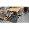 Image 1 : RATANA SEATTLE COUNTER PATIO TABLE BASE WITH APPROXIMATELY 31"X31" TABLE TOP