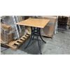 Image 1 : RATANA SEATTLE COUNTER PATIO TABLE BASE WITH APPROXIMATELY 31"X31" TABLE TOP