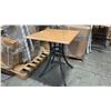 Image 1 : RATANA SEATTLE COUNTER PATIO TABLE BASE WITH APPROXIMATELY 31"X31" TABLE TOP