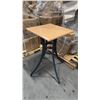 Image 1 : RATANA SEATTLE COUNTER PATIO TABLE BASE WITH APPROXIMATELY 24"X24" TABLE TOP