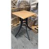 Image 1 : RATANA SEATTLE COUNTER PATIO TABLE BASE WITH APPROXIMATELY 24"X24" TABLE TOP