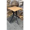 Image 1 : RATANA SEATTLE COUNTER PATIO TABLE BASE WITH APPROXIMATELY 24"X24" TABLE TOP