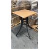 Image 1 : RATANA SEATTLE COUNTER PATIO TABLE BASE WITH APPROXIMATELY 24"X24" TABLE TOP