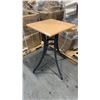 Image 1 : RATANA SEATTLE COUNTER PATIO TABLE BASE WITH APPROXIMATELY 24"X24" TABLE TOP