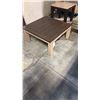 Image 1 : RATANA METAL MONTREAL COFFEE TABLE BASE WITH 32" X 32" TABLE TOP