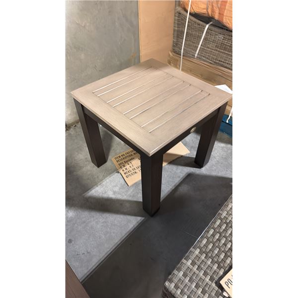 2 RATANA MONTREAL END TABLE BASE WITH 23" X 23" TABLE TOP