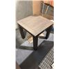 Image 1 : 2 RATANA MONTREAL END TABLE BASE WITH 23" X 23" TABLE TOP