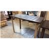 Image 1 : RATANA LIMO METAL BAR TABLE (60"W 30"D 42"H)