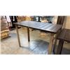 Image 1 : RATANA LIMO METAL BAR TABLE (60"W 30"D 42"H)