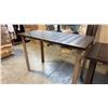 Image 1 : RATANA LIMO METAL BAR TABLE (60"W 30"D 42"H)