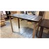 Image 1 : RATANA LIMO METAL BAR TABLE (60"W 30"D 42"H)