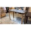 Image 1 : RATANA LIMO METAL BAR TABLE (60"W 30"D 42"H)