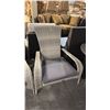 Image 1 : PATIO FLARE GREY/LIGHT GREY MUSKOKA PATIO CHAIR