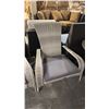 Image 1 : PATIO FLARE GREY/LIGHT GREY MUSKOKA PATIO CHAIR
