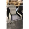 Image 1 : PATIO FLARE GREY/LIGHT GREY MUSKOKA PATIO CHAIR