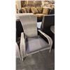 Image 1 : PATIO FLARE GREY/LIGHT GREY MUSKOKA PATIO CHAIR